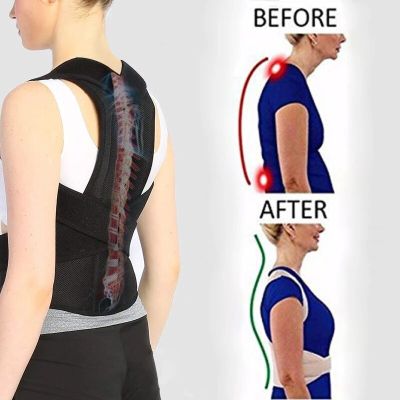 Posture Corrector Back Posture Brace Clavicle Support Stop Slouching And Hunching Adjustable Back Trainer For Men and Women Spine Supporters