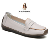 Hush Puppies_รองเท้าผู้หญิง รุ่น The Body Shoe Advance Loafer HP IWCFN2031J- สีเทา Womens Cowhide Snail Shoes  รองเท้าหนังแท้ รองเท้าลำลอง รองเท้าแบบสวม