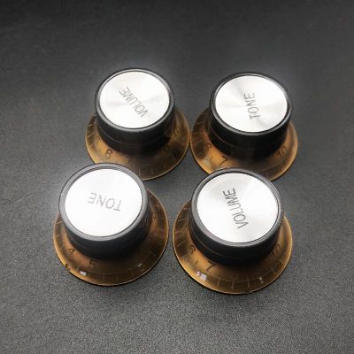 🏆 ST SQ Electric Guitar Potentiometer Knob Volume Knob Tone Knob Bass Bass Guitar Aluminum Knob Cap Universal Delivery within 24 hours