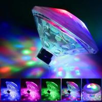 Floating Underwater Light RGB Pool Light Submersible LED Disco Party Light Glow Show Swimming Pool Accessories Garden Light