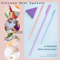 ไม้พายซิลิโคนขนาดเล็กอเนกประสงค์ Mini Silicone Spatula สําหรับปาดครีมเค้กเครื่องสำอางค์และอื่นๆ แพ็ค3ชิ้น พร้อมส่งจากไทย