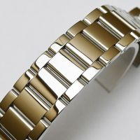 Stainless Steel Watch Band Strap 18mm 20mm 22mm 24mm Polish Watchband Wrist Belt Bracelet Accessories for Samsung Seiko Huawei Straps