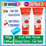 Gel Bôi Trơn Hương Cherry Cream - Tăng Khoái Cảm - Tăng Độ Trơn