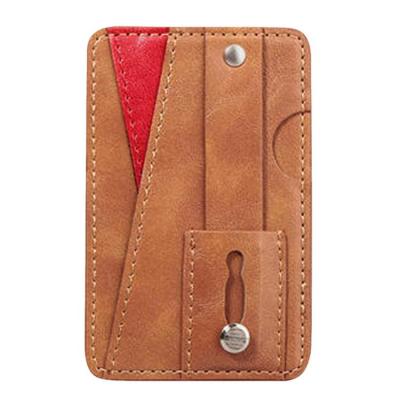 Stick On Wallet For Phone Case Wallet For Back Of Phone Multifunctional Bracket For Back Of Phone Perfect Gift For Colleague Friend Or Loved Ones eco friendly