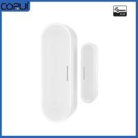 【hot】✲  CORUI Z-Wave Door Open/Close Sensor With Temperature And Humidity Battery Powered Window Magnetic Detector