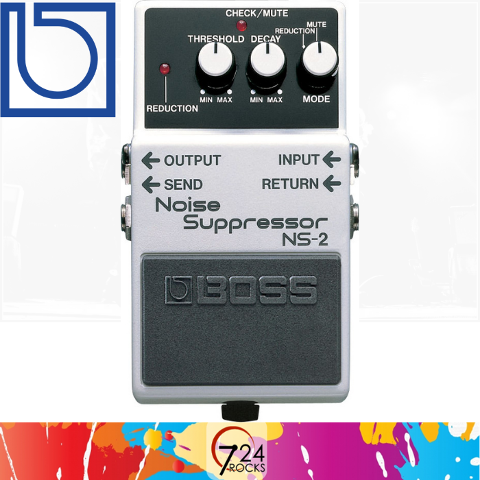 BOSS Pedals Boss NS2 Noise Suppressor Noise Gate Guitar Effects Pedal ( NS2 ) Lazada