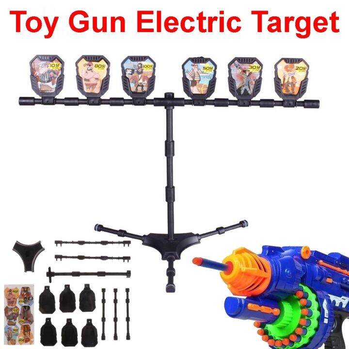 Toy gun accessories electric target integral target outdoor battle