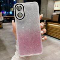 เคสด้านหลังแบบนิ่มป้องกันการกระแทกซิลิโคนใสบางเฉียบสำหรับ Oppo Reno 8 T 7 8 10 Pro Plus Reno8 T Reno8T 4G 5G เคสโทรศัพท์สำหรับหญิงสาวน่ารักระยิบระยับ