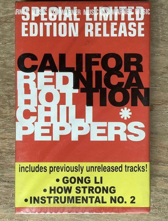 Cassette Tape เทปคาสเซ็ตเพลงสากลวินเทจ แนว Rock Red Hot Chili Peppers Californication Special
