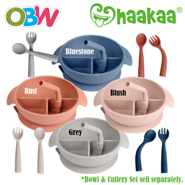 Haakaa Bendy Silicone Cutlery Set