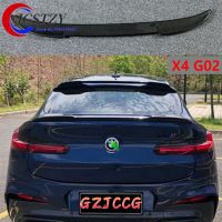 JCSTZY For BMW G02 X4 2019 Car Accessories High Quality Carbon Fiber Rear Roof Spoiler Tail Trunk Wing Decoration