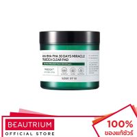 ?สินค้าขายดี?  AHA BHA PHA 30 DAYS MIRACLE TRUECICA CLEAR PAD โทนเนอร์ 125ML