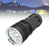 SecurityIng 3600LM 12x XML-T6 LED Super Bright Backpacking ตกปลาไฟฉาย4โหมดไฟฉายโคมไฟ