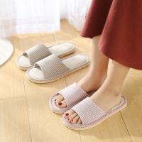 Home Slippers Flip Flops Flax Slippers Indoor Bedroom Women House Shoes Spring Autumn Ladies Footwear Uni Lovers Flat Shoes