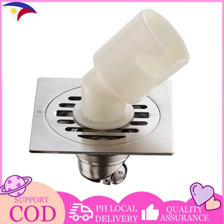cotFloor drain trap 10 cm 15 cm 4"6" inch 304 stainless steel bathroom