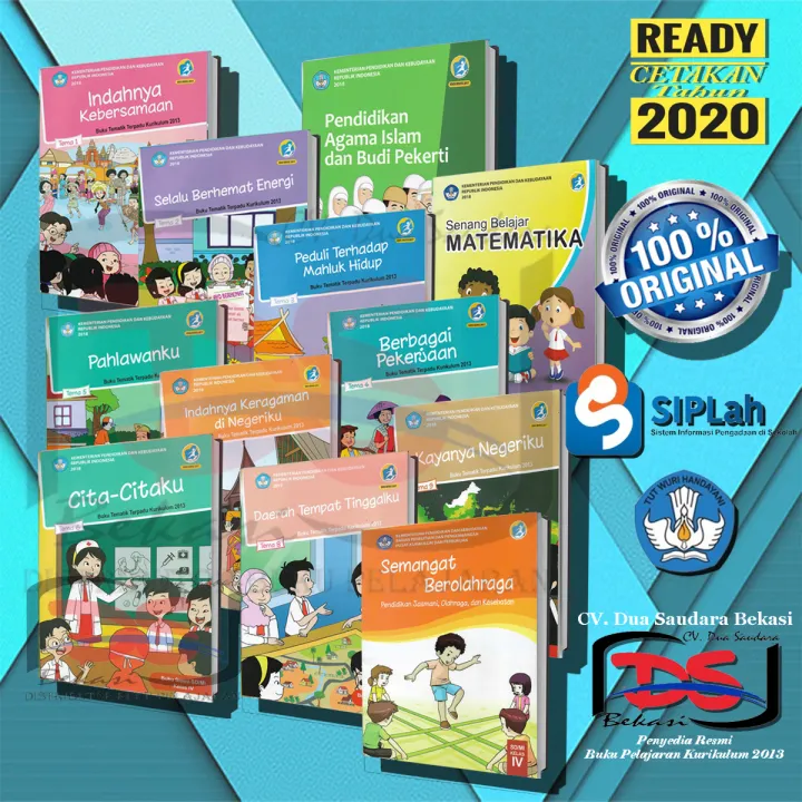 Buku Siswa Kelas 4 SD Tema 2 Kurikulum 2013 Revisi 2017 | Lazada Indonesia