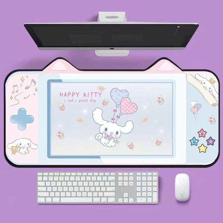 แผ่นรองเมาส์-ลายการ์ตูน-กันลื่น-แผ่นรองเมาส์เกมมิ่ง-mouse-pad