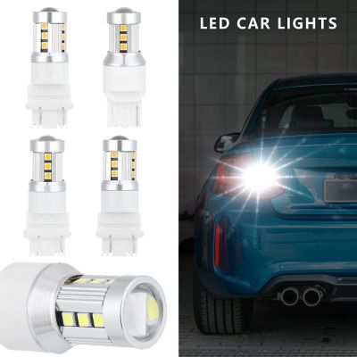 1Pc T20 LED 7443 7440 W21W W21/5W WY21W Led Bulb T25 3156 3157 P27W P27/7W Car Turn Signal Lights Reverse Lamp 12V Auto Lamp Bulbs  LEDs  HIDs