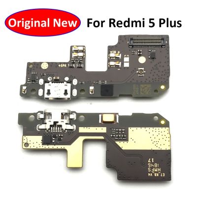 100% ต้นฉบับใหม่สําหรับ Xiaomi RedMi 5 Plus USB Charging Port Flex Cable Dock Connector Board Repair Parts