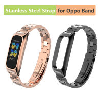 แถบสแตนเลสสตีลคลาสสิกกันน้ำสำหรับ oppo band B1