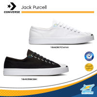 Converse Collection รองเท้า รองเท้าผ้าใบ รองเท้าหุ้มส้น ผ้าใบหุ้มส้น UX Jack Purcell Canvas OX 164056CBK CR [CORE] / 164057CWW CR [CORE] [ลิขสิทธิ์แท้] (2600)