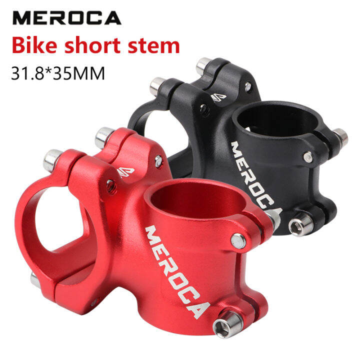 MEROCA Bicycle Stem Road Bike 31.8*35MM Aluminum Alloy Stem XC Downhill