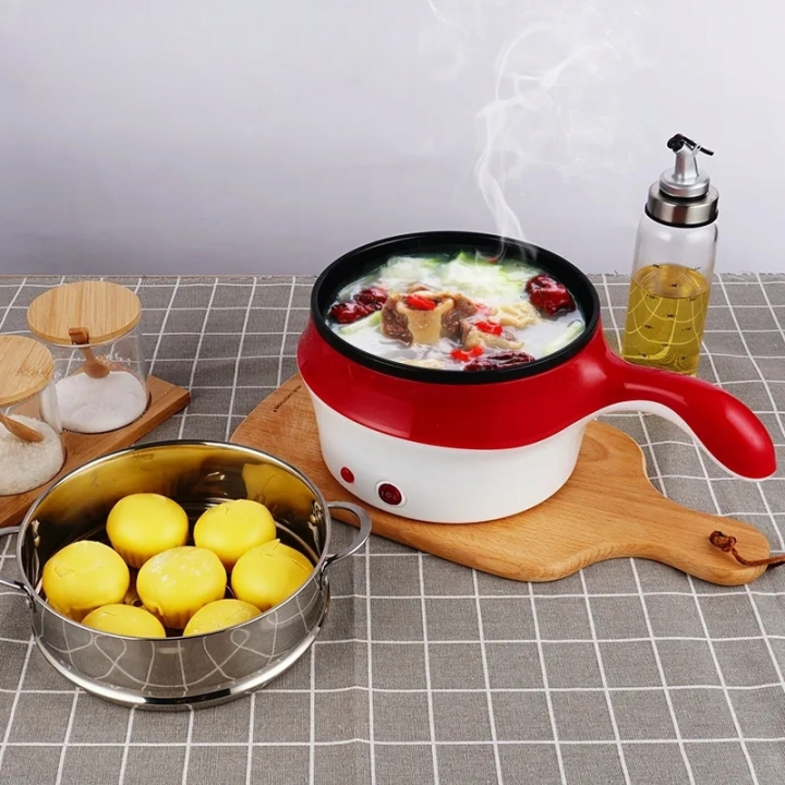 Electric Cooker Multifunctional Double Layer Noodle Cooker