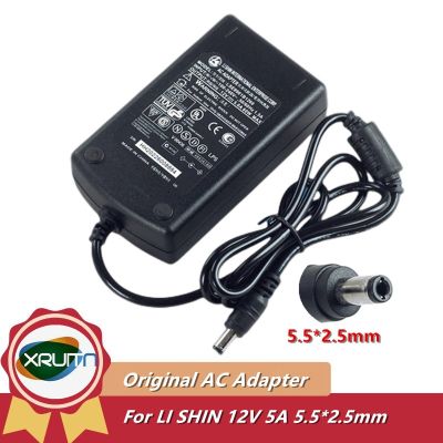 For LS LI SHIN LSE9901B1260 12V 5A Original AC Adapter Charger 60W LCD Monitor Power Supply 🚀