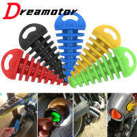 37mm 47mm 62mm Motorcycle MufflerUniversal Plug Exhaust Silencer Engine Protector Rubber Stoppers For ATV UTV Motocross