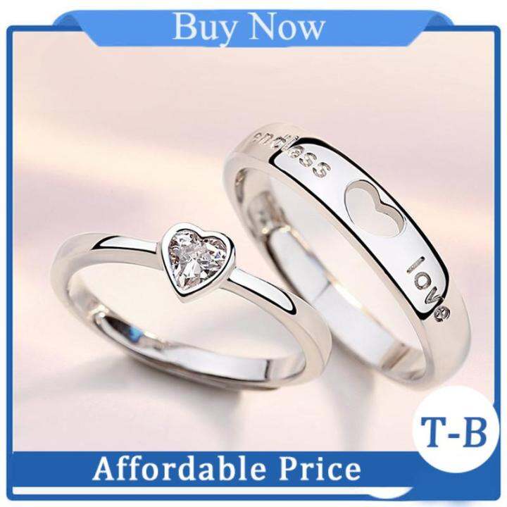 Affordable hot sale couple ring