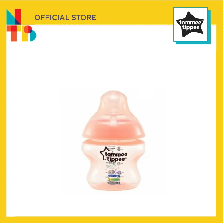 [Not Too Big] Tommee Tippee Closer To Nature 150ML Tinted Bottle - Peach