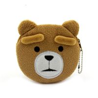 Cute Teddy Bear Animals Coin Purse Plush Coin Bag Female Portable Keychain Purse Wallet Pouch Women Bag Wallet For Children Gift