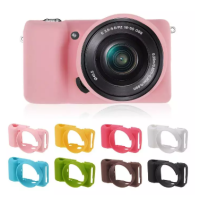 CILICONE CASE SONY A5000/5100 PINK เคสกันกระเเทก (0889)