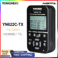 Yongnuo เครื่องส่งสัญญาณ YN622C-TX YN-622C-TX LCD ไร้สาย E-TTL Flash Controller 1/8000S Trigger Transmitter สำหรับ Canon DSLR