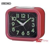 SEIKO Alarm Clock นาฬิกาปลุก รุ่น QHK023R (สีแดง)