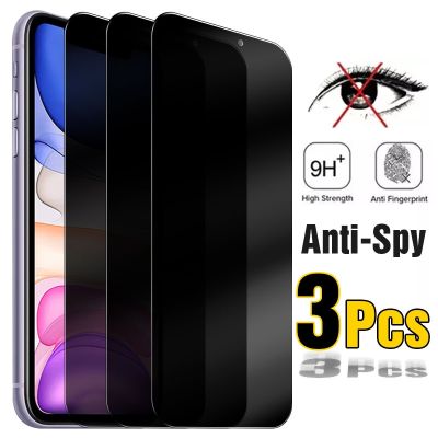❣∋✓ 3Pcs Privacy Screen Protector on For iPhone 13 11 Pro Max Anti-Spy Glass on iPhone 14 12 Pro XS Max XR X 7 8 Plus Tempered Glass