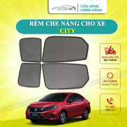 Rèm che nắng nam châm cho xe Honda City, bộ 4 tấm cho 4 cửa