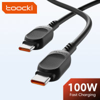 Toocki PD 100W ที่ชาร์จมีช่องเสียบยูเอสบีอย่างรวดเร็ว C To Type C สายข้อมูล Type C สาย USB Type C สายเคเบิลสำหรับ Xiaomi POCO Samsung Huawei