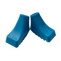 1/2pcs Nordic Walking Pole Trekking Pole Tip Protectors Rubber Pads Buffer Replacement Tips End for Hiking Stick