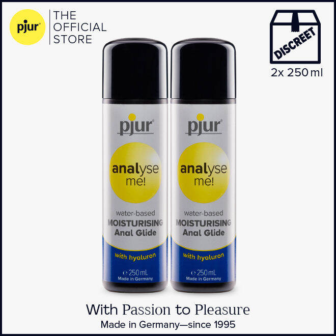 Pjur Analyse Me Comfort Water And Extra Moisturising Hyaluron Anal