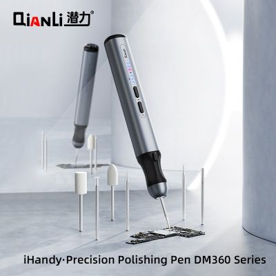Qianli Mega Idea ปากกาขัดเงาไฟฟ้าแบบชาร์จได้สำหรับ DM360 PCB ซ่อมแซมหน้าจอ IVScreen สว่านชั้นเลิศบดเครื่องมือถอดชิ้นส่วน