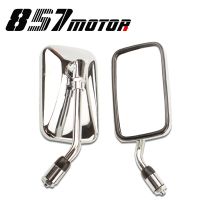 กระจกสำหรับ Honda ข้างสกูตเตอร์ Kaca Spion Motor CA250 XVL400 Steed 400 Shadow VT400 500 600 700 750 800 1100 NV400