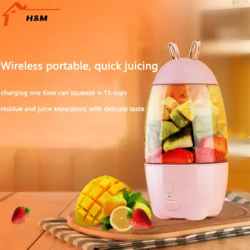 2023 Mini Slow Juicer Screw Cold Press Extractor Patented Filter-Free  Electric Fruit Vegetable Juicer Machine Modle-Portabable