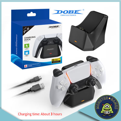 Dobe Charging Dock for PS5 (Dobe)(PS5 charging dock)(ที่ชาร์จจอย PS5)(แท่นชาร์จจอย PS5)(TP5-0586)