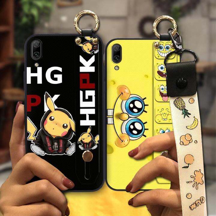 tpu-cover-phone-case-for-huawei-enjoy-9-y7-pro-2019-wristband-protective-fashion-design-new-arrival-soft-cartoon-cute