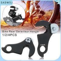 SADWSJ 1/2/4pcs กลางแจ้ง อุปกรณ์จักรยาน MTB สากล ชิ้นส่วนตะขอ กรอบเกียร์หาง ที่แขวน derailleur ด้านหลัง แข่งขี่จักรยานภูเขา