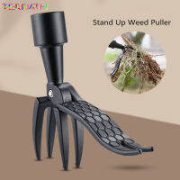TERMATH Stand Up Weeder Tool 4-Claw Steel Head Design