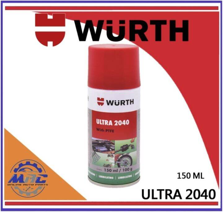 WURTH ULTRA 2040 MULTIPURPOSE LUBRICANT 150ML Lazada PH