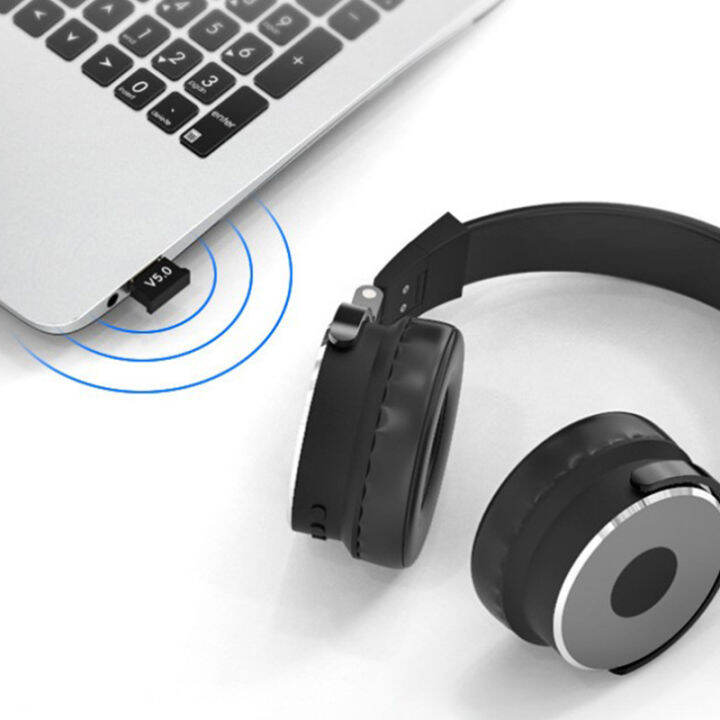 uni-usb-bluetooth-5-0-adapter-เครื่องรับส่งสัญญาณ-mini-bluetooth-dongle-music-audio