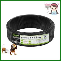 สายไฟ VCT IEC53 RANZZ 4x1.5 ตร.มม. 30 ม. สีดำELECTRIC WIRE VCT IEC53 RANZZ 4X1.5SQ.MM 30M BLACK **คุ้มที่สุดแล้วจ้า**